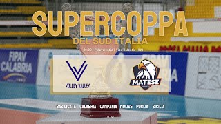 SUPERCOPPA DEL SUD  GARA 1 MASCHILE  VOLLEYVALLEY FUNIVIA DELLETNA vs POLISPORTIVA MATESE SSD [upl. by Dnalyag]