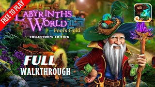 Labyrinths of the World 10 Fools Gold Collectors Edition Android Full Walkthrough  Pynza [upl. by Dunson]