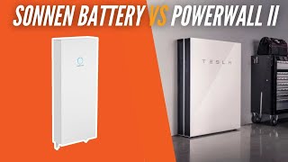 Sonnen Battery Vs Tesla Powerwall II [upl. by Nnael616]