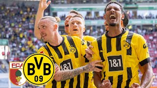 Wolf “I fought for BVB to sign him”  Matchday Review  Augsburg 03 BVB [upl. by Yanehc148]