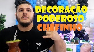 Decoração PODEROSO CHEFINHO  Dicas  DIY [upl. by Zetrac834]