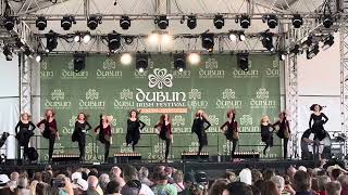 The Academy Irish Dance Company Celtic Crossroads Dublin Irish Festival 2024 [upl. by Ecirual]