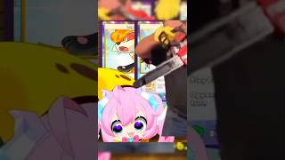 THATS A LOT OF DAMAGE 😭 vtuber chibidoki shorts [upl. by Oluap826]