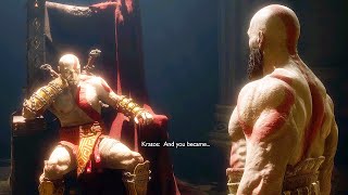 Kratos Meets Young Kratos In Valhalla Scene  God Of War Ragnarok Valhalla DLC [upl. by Daiz862]