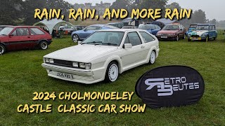 Cholmondeley Castle Classic Car 8th September 2024 it rained it rained a lot [upl. by Jedd]