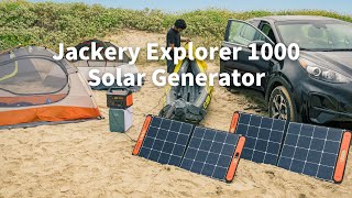 Introducing Jackery Explorer 1000 portable power station [upl. by Ibur]