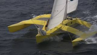 ROUTE DU RHUM 2018  ⛵ Loïck Peyron quotHappyquot  Caraïbes Bretagne Télé [upl. by Nat]