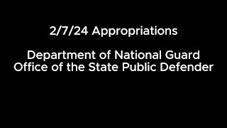 2724 Appropriations [upl. by Heaps]