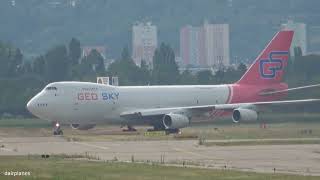 B747200 GeoSky 4LGEN 1172024 BTS [upl. by Golightly970]