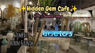 Cafe Viral Di Semarang  Anetos Coffee and Brunch  Hidden Gem Di Semarang  Wisata Kuliner [upl. by Gasparo]