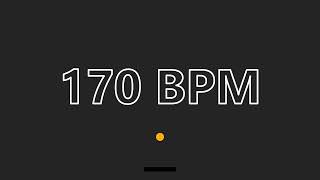 170 BPM Metronome [upl. by Heisser]