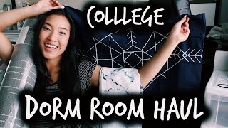 College Dorm Room Haul  Urban Outfitters IKEA Amazon amp More [upl. by Velasco]