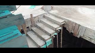 Shiri reinforcement  working process  building staircase work  nazie contactor [upl. by Devina]