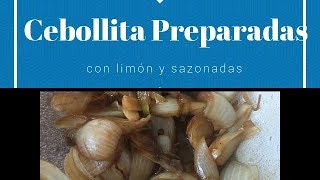 Cebollas preparadas [upl. by Devitt]