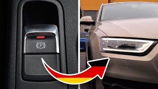 Audi Q3 8U disable DLRs with handbrake tweak [upl. by Harrad519]