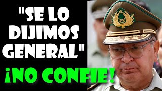 GENERAL YAÑEZ SERÁ FORMALIZADO SIGUE LA PERSECUCIÓN DEL INDH [upl. by Hnid]