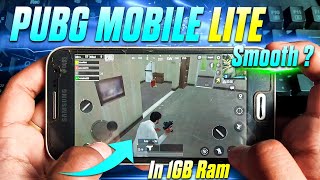 Pubg Mobile Lite Smoothness Test In 1GB Ram [upl. by Musette]