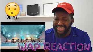 Cardi B  WAP feat Megan Thee Stallion Official Music Video Reaction [upl. by Yenroc]