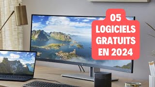 5 logiciels gratuits Windows INDISPENSABLES 2024 [upl. by Irodim486]