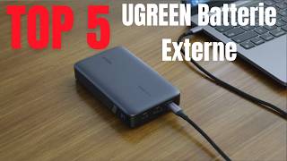 Top 5  Meilleures Batteries Externes UGREEN pour Charger en Toute Confiance [upl. by Kerry]