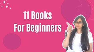 11 Books for Beginners  Book Recommendations For All Types of People [upl. by Dj]