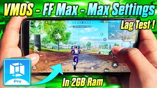 Free Fire Max In 2GB Ram Using VMOS App [upl. by Ponton994]