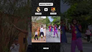 VISCA BARÇA Vs HALA MADRID Prt 7 shorts dance music halamadrid viscabarça laliga [upl. by Attenauq]