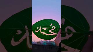 Muhammad name likhna sikhe arbiccalligraphy trendingshorts ytshortsvideo [upl. by Annavoig556]