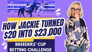 Breeders Cup Betting Challenge Del Mar How newcomer Jackie Routhier triumphs to finish in top 6 [upl. by Hamirak]