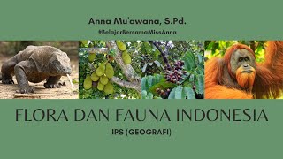 Video Pembelajaran Flora dan Fauna Indonesia  IPS Geografi Kelas 7 [upl. by Inoek]