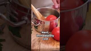 How to Make Tomatoes LectinFree Quick and Easy Method to Peel and Remove seeds [upl. by Anertal993]