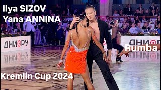 Kremlin Cup 2024  Ilya Sizov  Yana Annina  Samba  Professional Latin [upl. by Neelyahs498]