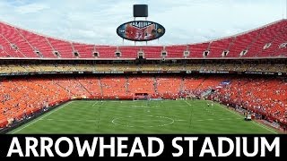 Arrowhead Stadium  Kansas City Chiefs NFL [upl. by Yrojram]