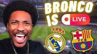 REAL MADRID VS BARCELONA EL CLASICO WATCH ALONG REACTION [upl. by Rudin421]