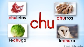 18 Sílabas cha che chi cho chu  Syllables With Ch [upl. by Malet809]