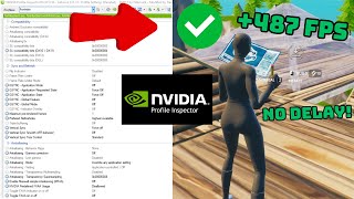 IMPROVE Your FPS In Fortnite Chapter 4 Season 4 With This Hidden Program Nvidia Profile Inspector [upl. by Melloney152]