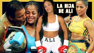 LA MOHAMMAD ALI DEL BOXEO FEMENINO La mujer con el MEJOR promedio de NOCAUT  LAILA ALI Historia [upl. by Anikes659]