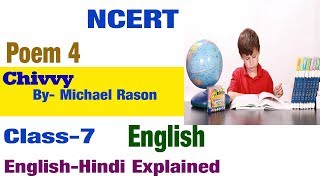 Poem Chivvy HindiBy Michael Rason EnglishGradeClass7 NCERTCBSE [upl. by Hadik]