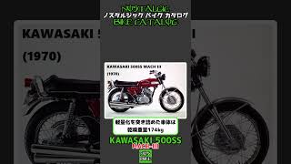 1分間解説 KAWASAKI 500SS MACH III [upl. by Vtarj]