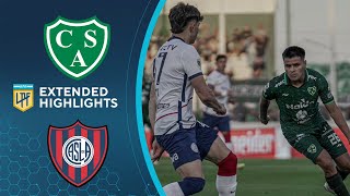 Sarmiento vs San Lorenzo Extended Highlights  Argentina LPF  CBS Sports Golazo [upl. by God]