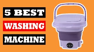 Top 5 Best Washing Machine in 2024 [upl. by Ahsilla]