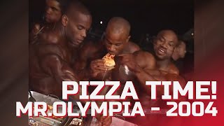 Mr Olympia  2004 pizza time [upl. by Redyr]