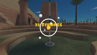 Golf With Your Friends Jump Guide Oasis  ALL HOLE IN ONES [upl. by Nonnad]