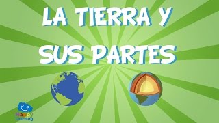 La Tierra y sus partes  Videos Educativos para Niños [upl. by Airitak654]