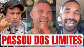 🚨 POPÓ DEBOCHA DE VITOR BELFORT E EX UFC RESPONDE l ESQUIVA FALCÃO SE IRRITA COM HEBERT CONCEIÇÃO [upl. by Loughlin]