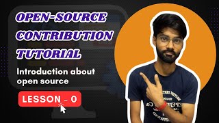 How to contribute in opensource  Open Source Tutorial For Absolute beginners  opensource [upl. by Fredric]