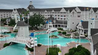 The morning after Hurricane Milton at Disneys Beach Club Resort [upl. by Igiul]