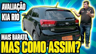 KIA RIO  MAIS BARATO QUE UM GOL mas VOCÊ NUNCA VIU UM Avaliação [upl. by Aliel]