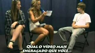 Justin Bieber Really Funny Interview haha [upl. by Byrn]