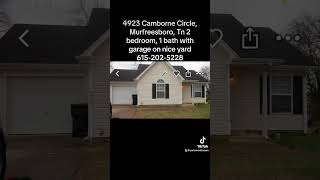 4923 Camborne Circle Murfreesboro Tn by Carter Rent To Own￼ 6152025228 [upl. by Nnagem]